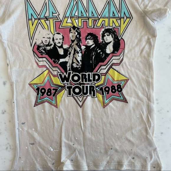 NWT Chaser Metallica World Tour Band Tee - Picture 2 of 4